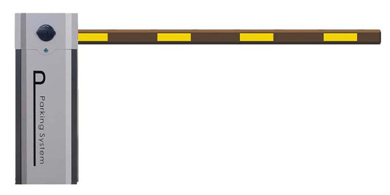 straight boom parking barrier