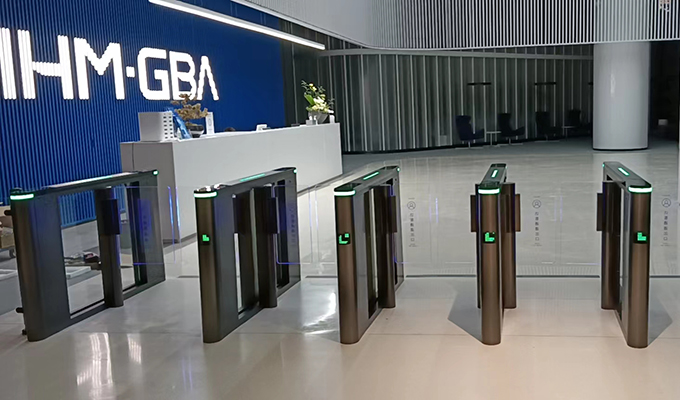 LD-S709 Speed ​​Gate e LD-Y604 Barriera a ribalta – Nuovo centro tecnologico
